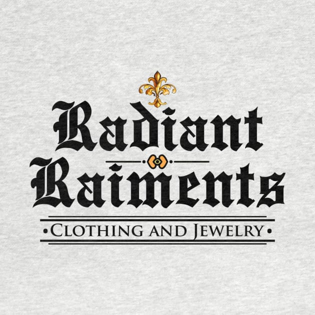 RADIANT RAIMENTS by theanomalius_merch